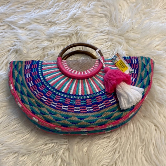 Brooke Webb Handbags - NWT Brooke Webb for Anna & Ava Clutch very beautiful hand made see all photos